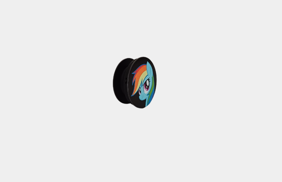 Suport telefon tip PopSocket - Rainbow My Little Pony