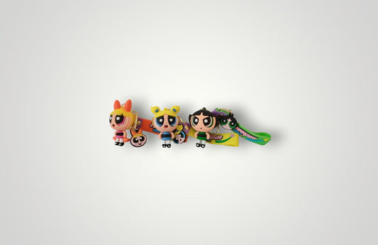 Set 3x Brelocuri - Fetitele Powerpuff