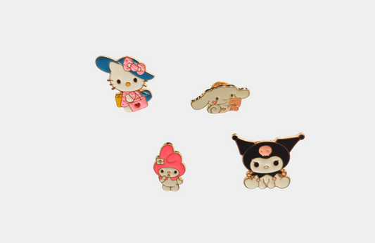 Set 4x Insigne - Sanrio