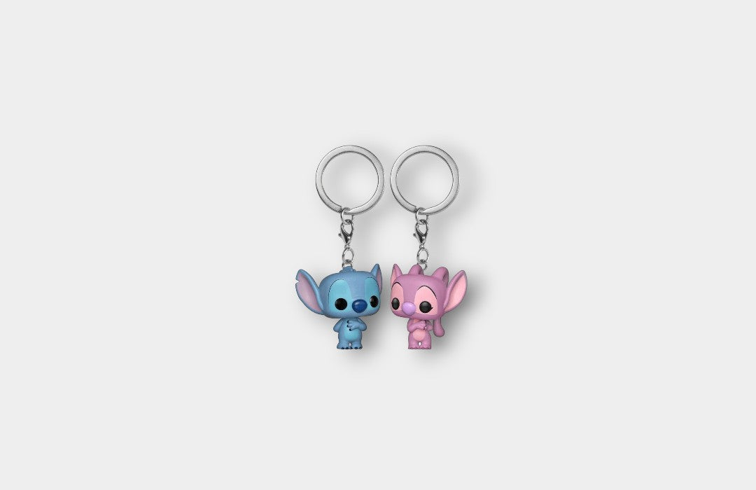 Breloc Funko Pop Pocket - Stitch & Angel